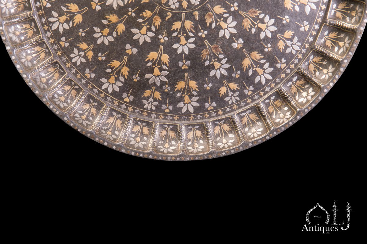 Bidriware, A Magnificent Zinc Alloy Inlaid With Silver & Brass Bidri ...